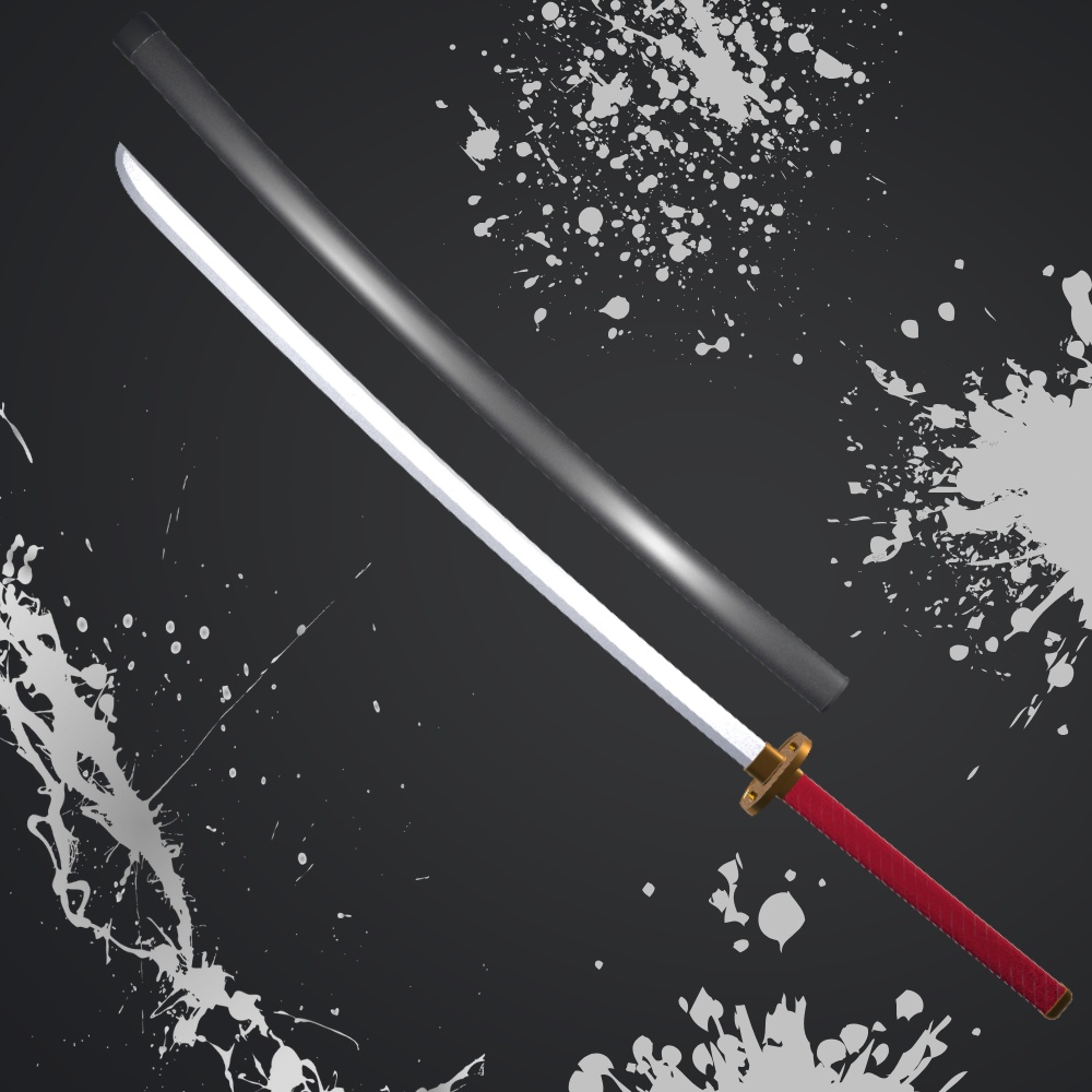 【無料3Dモデル】日本刀「零血」