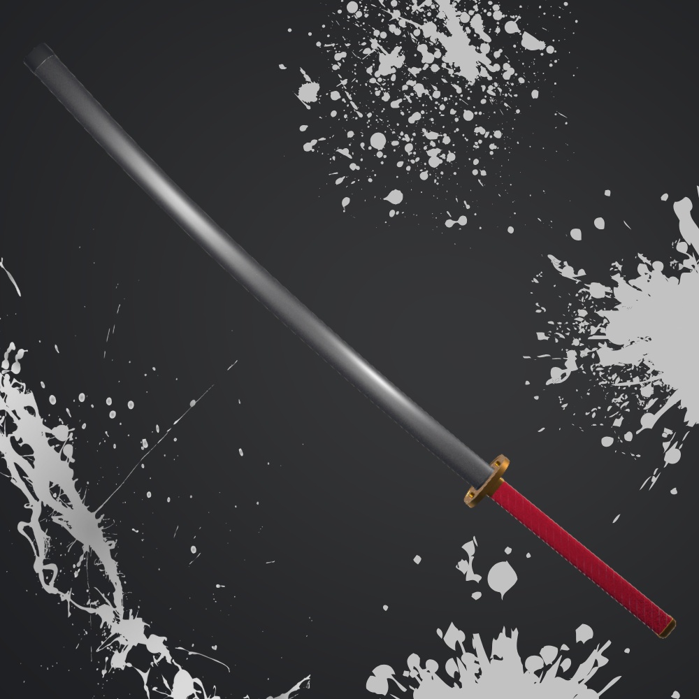 【無料3Dモデル】日本刀「零血」