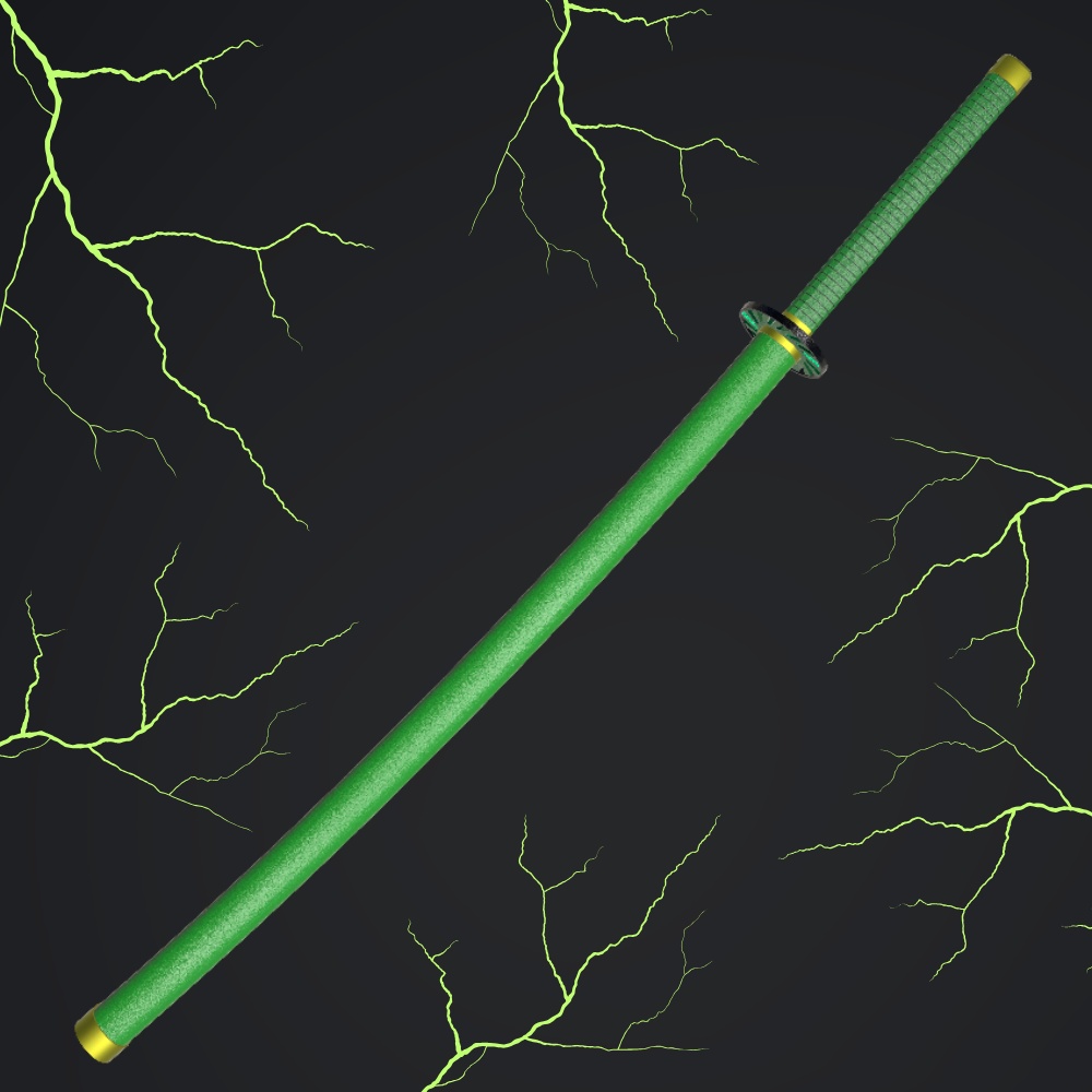 【無料3Dモデル】日本刀「風神」