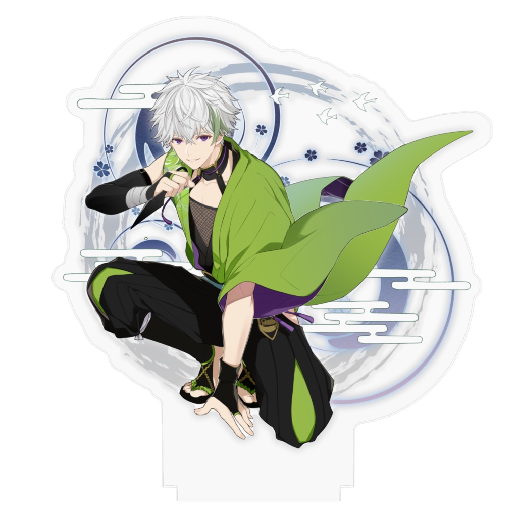 1周年記念アクリルフィギュア「緑紋キアロ」