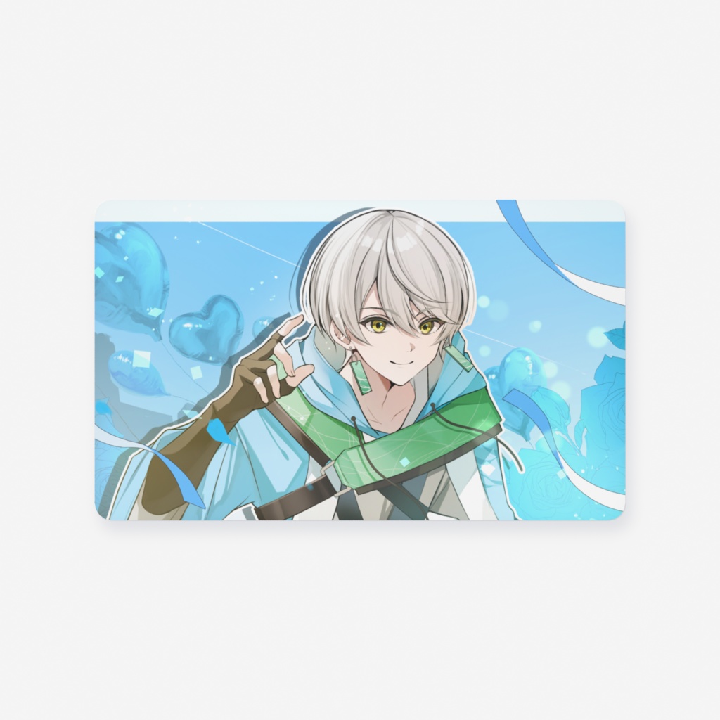 【2周年記念グッズ】クリアカード 風波ハヤテ