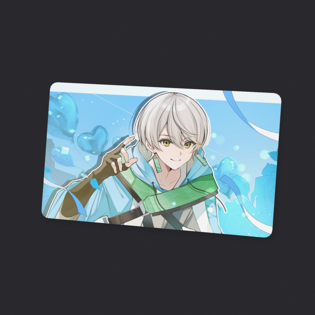 【2周年記念グッズ】クリアカード 風波ハヤテ