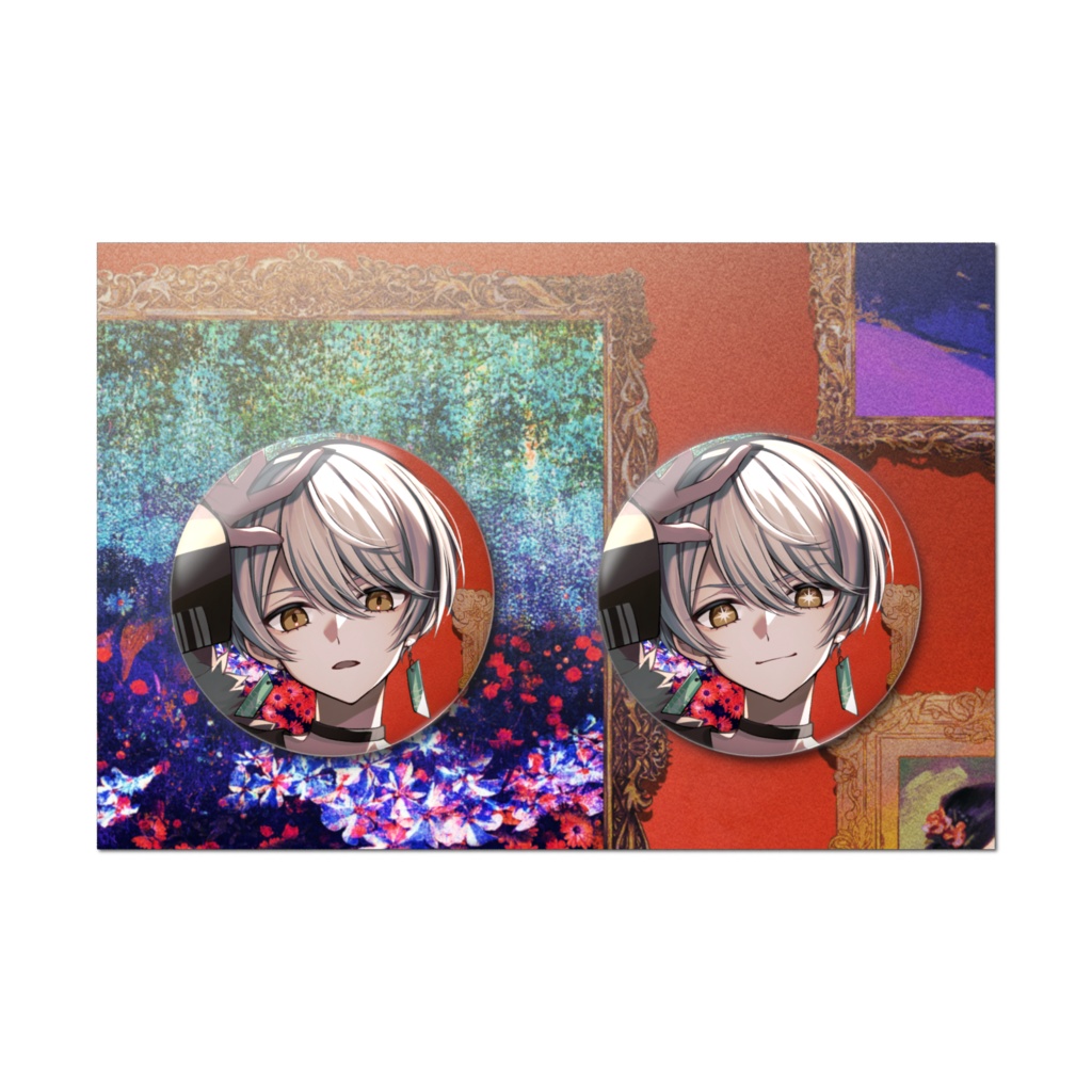 2.5周年記念　缶バッチ2種B