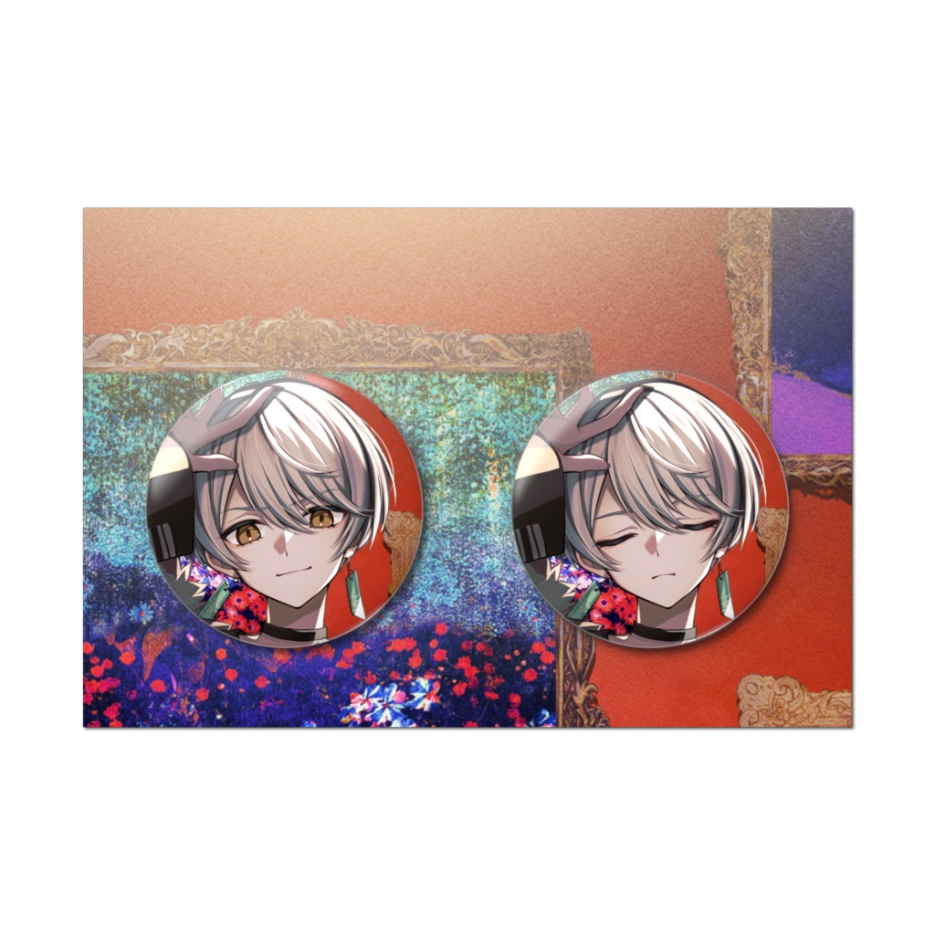 2.5周年記念　缶バッチ2種A