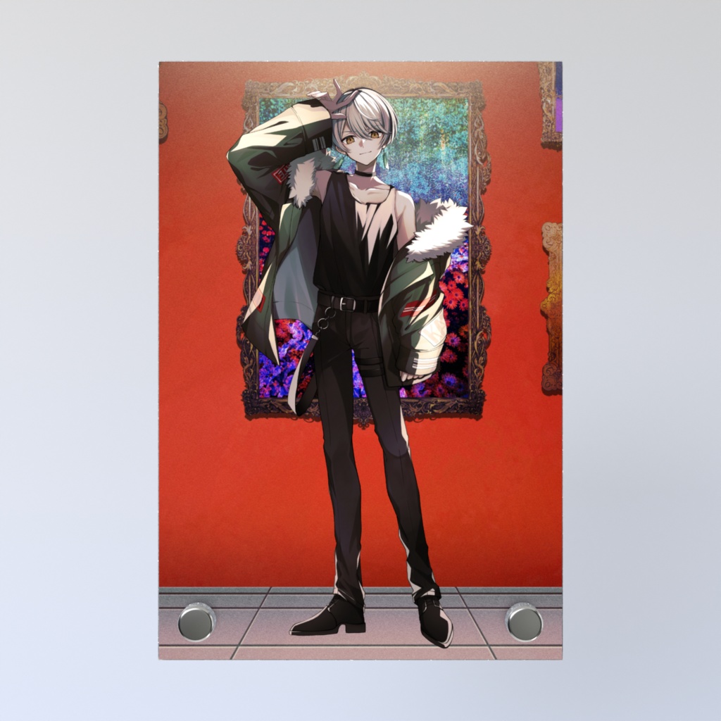 2.5周年記念 アクリルフォトパネル(ラメ入り)