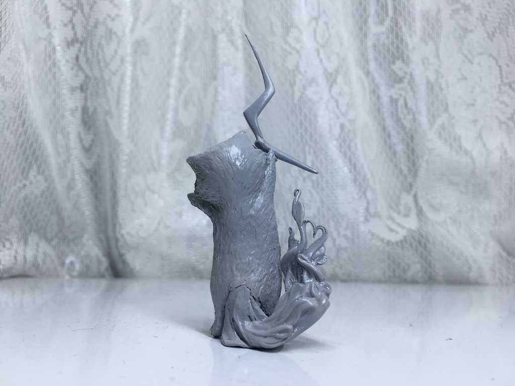 雷神にゃんこ「タマタマちゃん」