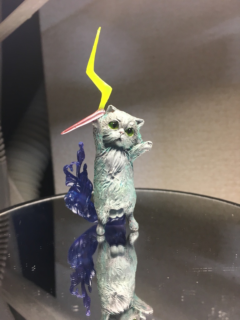 雷神にゃんこ「タマタマちゃん」