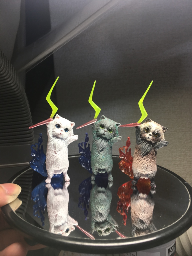 雷神にゃんこ「タマタマちゃん」