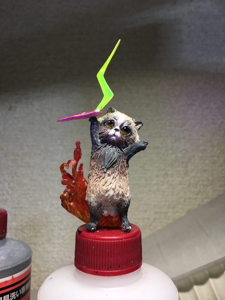 雷神にゃんこ「タマタマちゃん」