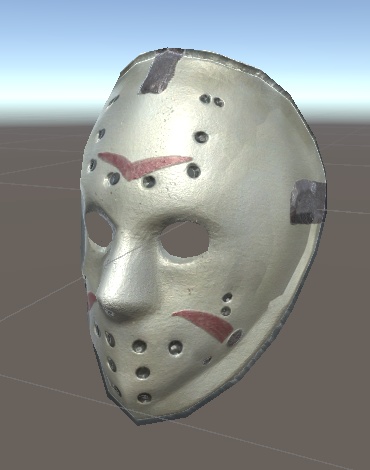 ホッケーマスク　3Dモデル