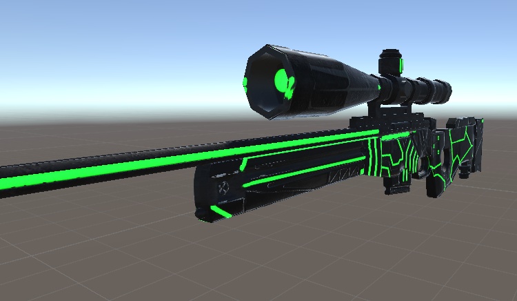 サイバーパンク風 武器