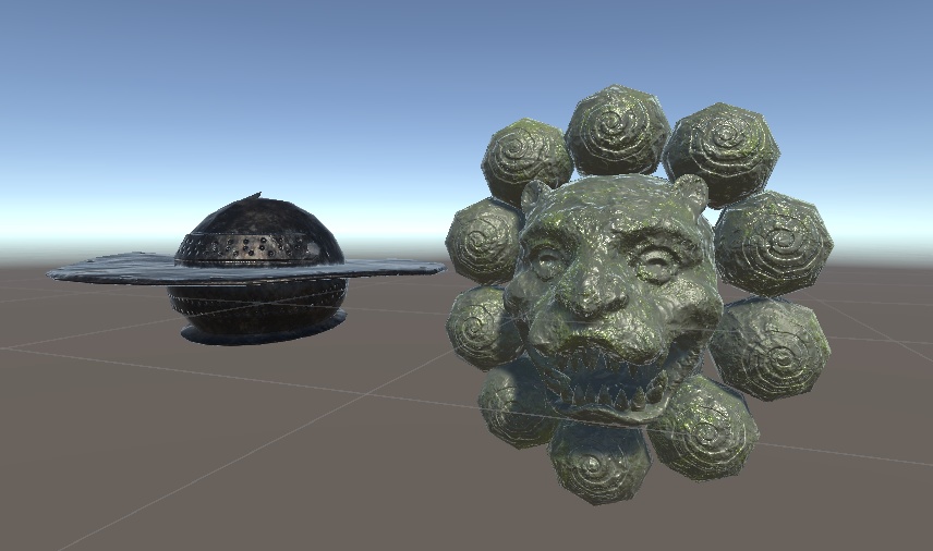 エルデンリング頭装備 3Dモデル1 (Elden Ring Headgear 3D Model 1)