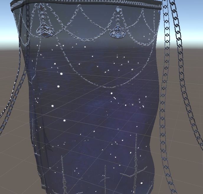 ベール 3Dモデル