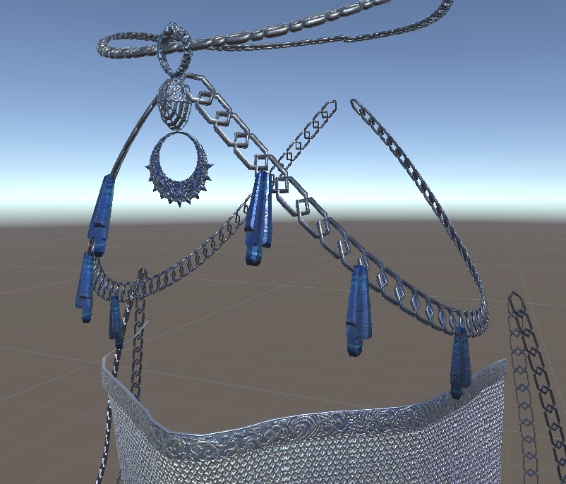 ベール 3Dモデル