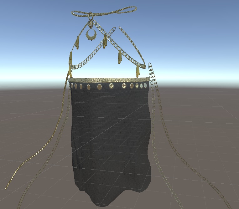 ベール 3Dモデル