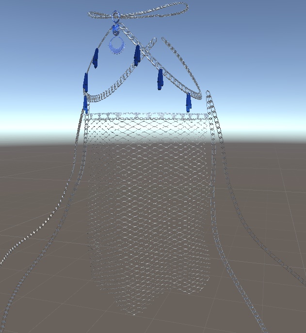 ベール 3Dモデル