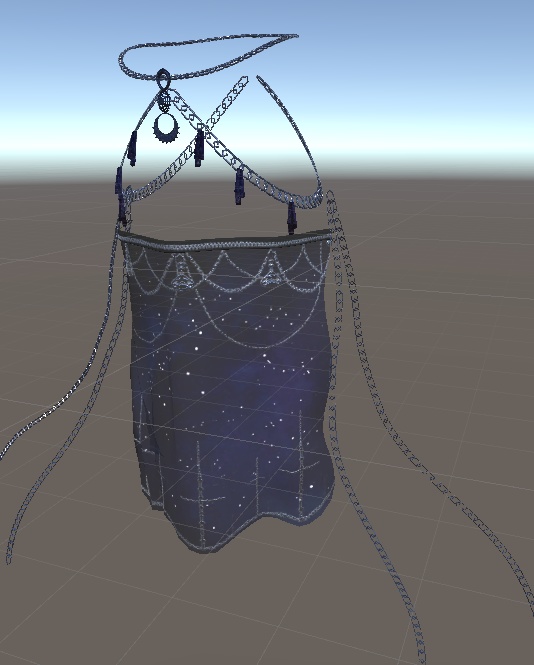 ベール 3Dモデル