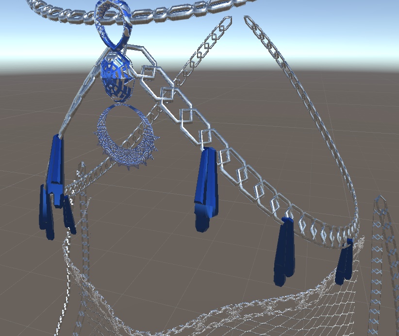 ベール 3Dモデル