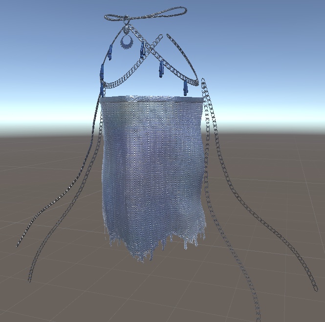 ベール 3Dモデル