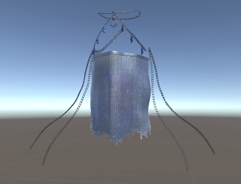 ベール 3Dモデル