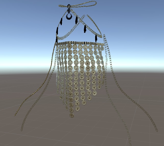 ベール 3Dモデル