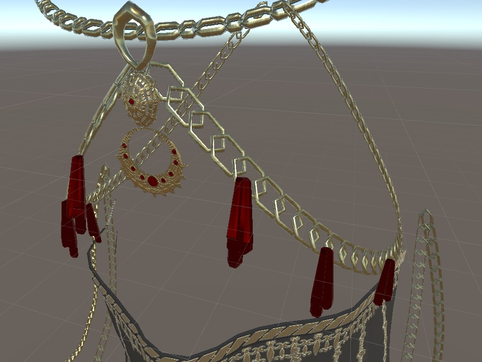 ベール 3Dモデル