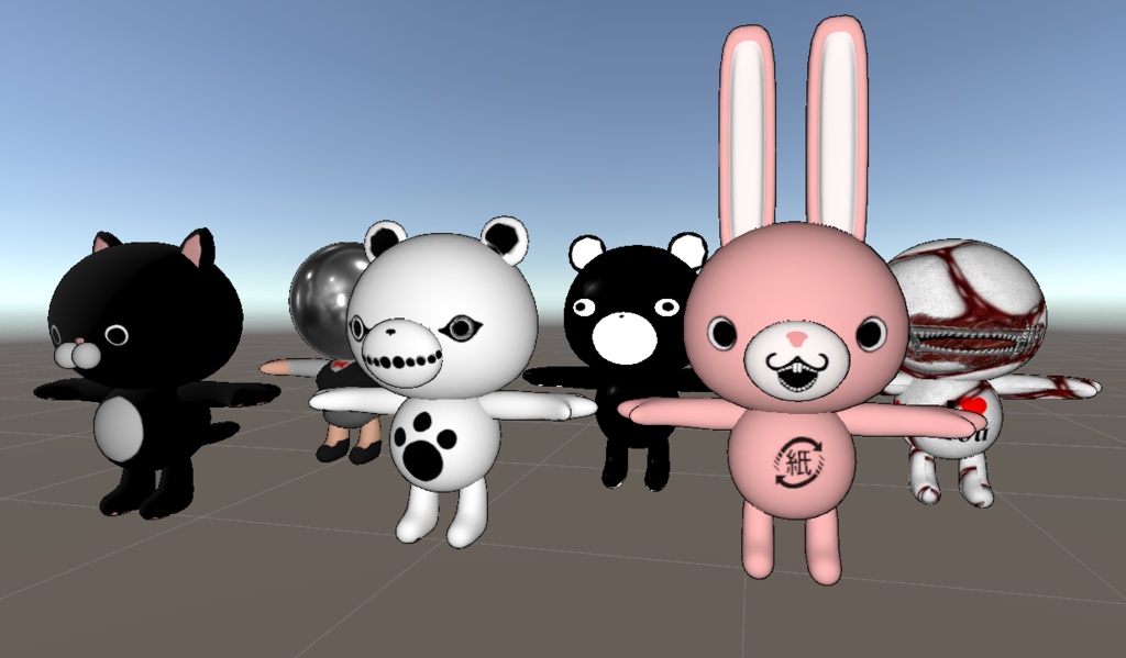 動物たち 3Dアバター (Animals 3D Avatar)