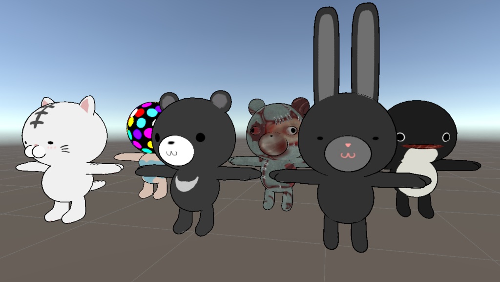動物たち 3Dアバター (Animals 3D Avatar)