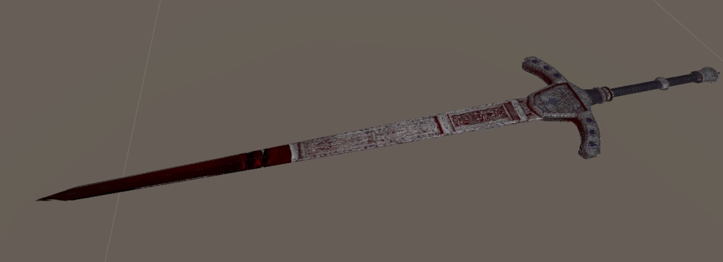 ノコギリ鉈・教会の石槌 3Dモデル (Saw Cleaver / Kirkhammer 3D Models)