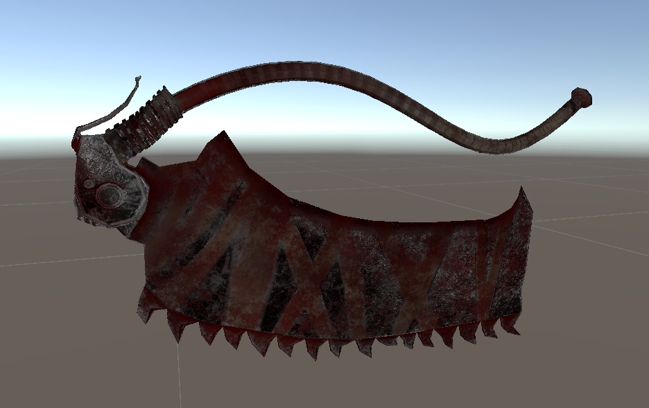ノコギリ鉈・教会の石槌 3Dモデル (Saw Cleaver / Kirkhammer 3D Models)
