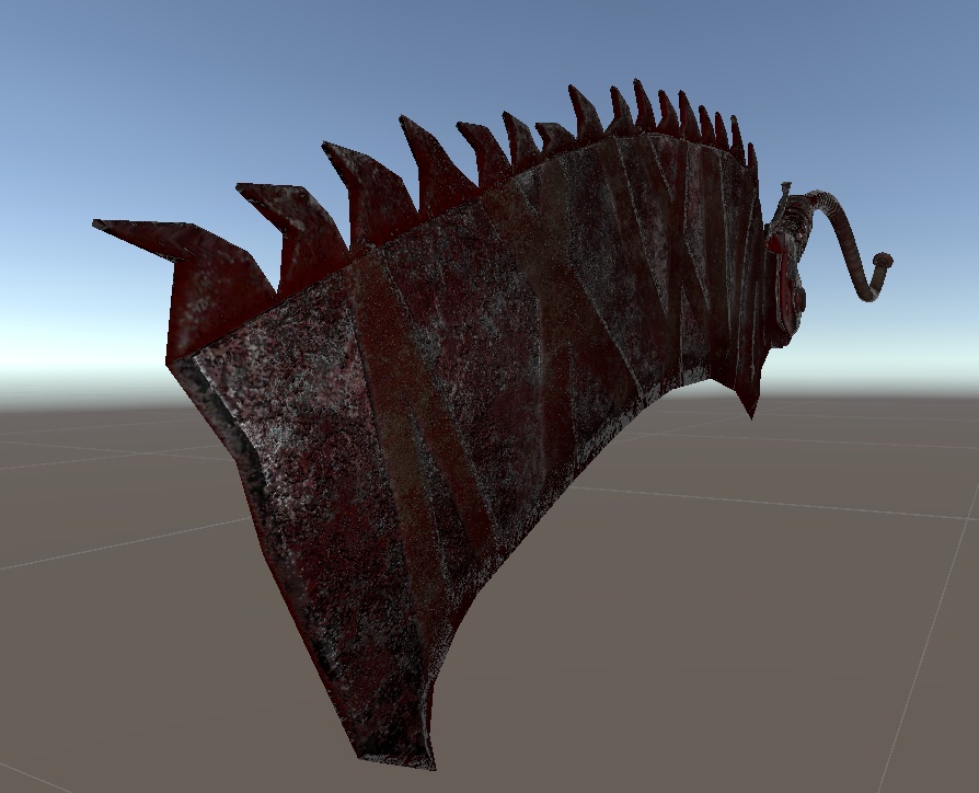 ノコギリ鉈・教会の石槌 3Dモデル (Saw Cleaver / Kirkhammer 3D Models)