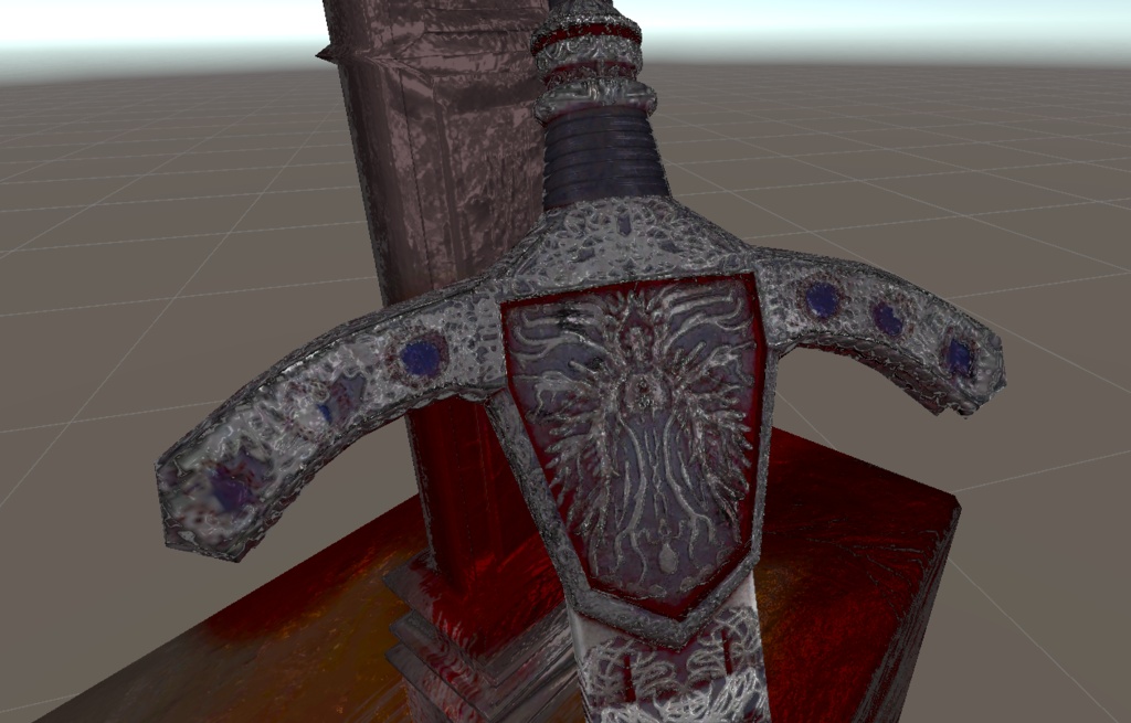 ノコギリ鉈・教会の石槌 3Dモデル (Saw Cleaver / Kirkhammer 3D Models)