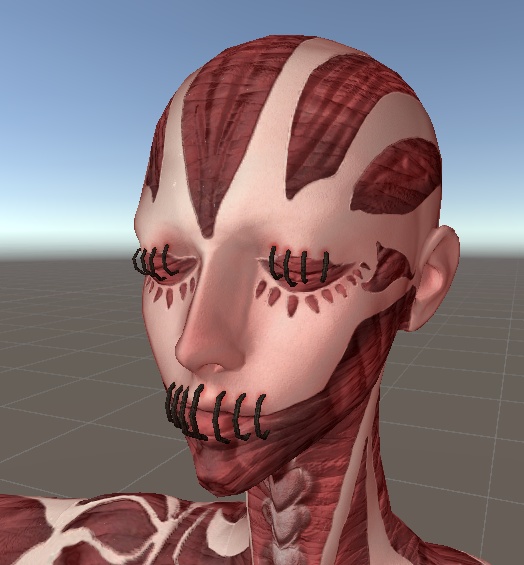 オリジナル 3Dアバター 『新人類』 (Original 3D Avatar: "New Human")