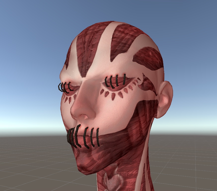 オリジナル 3Dアバター 『新人類』 (Original 3D Avatar: "New Human")
