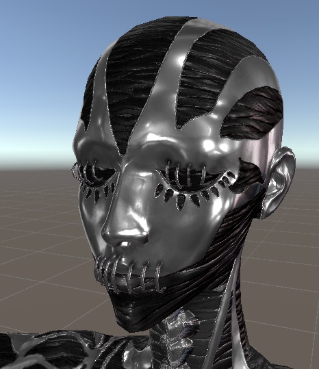 オリジナル 3Dアバター 『新人類』 (Original 3D Avatar: "New Human")