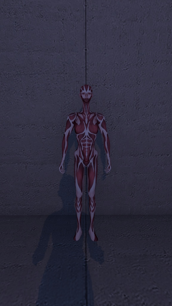 オリジナル 3Dアバター 『新人類』 (Original 3D Avatar: "New Human")