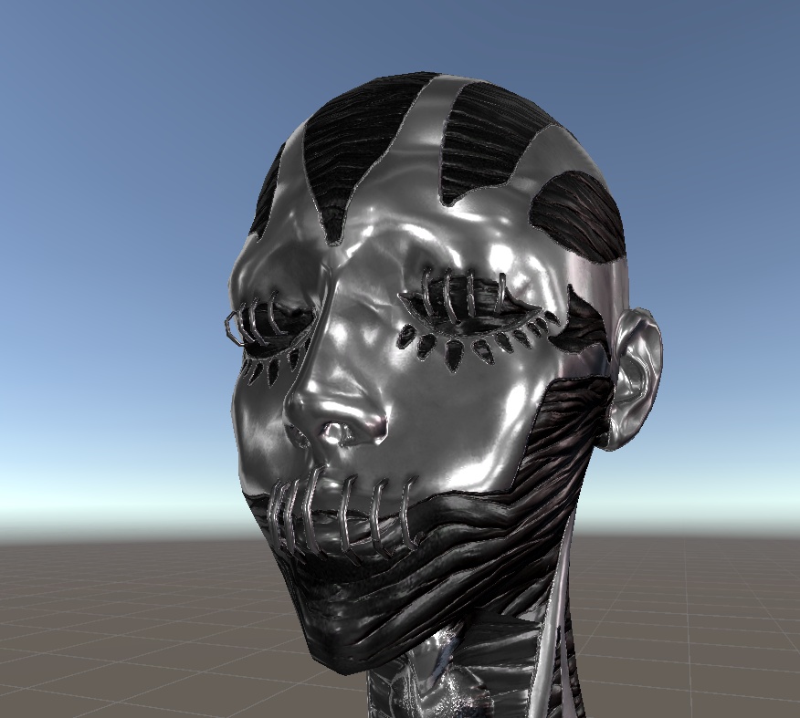 オリジナル 3Dアバター 『新人類』 (Original 3D Avatar: "New Human")