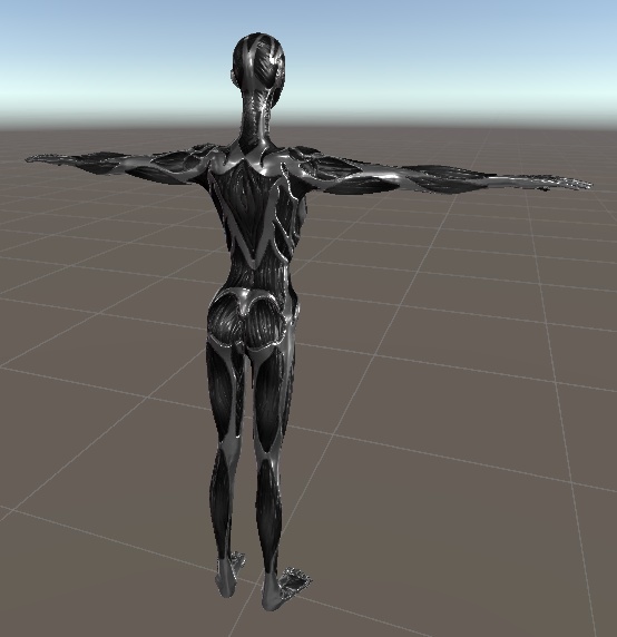 オリジナル 3Dアバター 『新人類』 (Original 3D Avatar: "New Human")