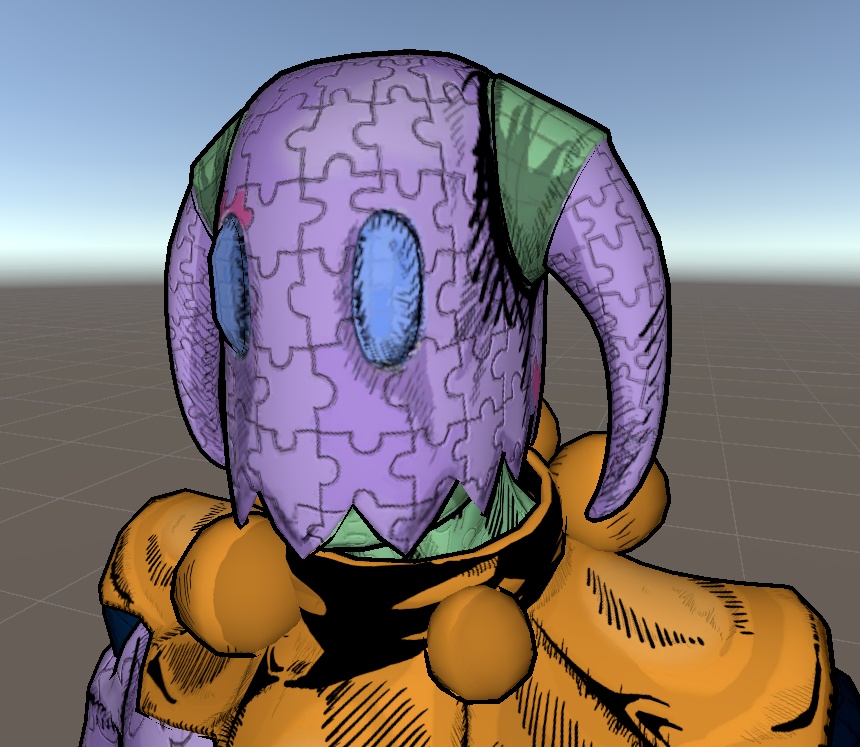 ジョジョリオンの東方 憲助/キングナッシング 3Dアバター (JOJOLION: Norisuke Higashikata / King Nothing 3D Avatar)