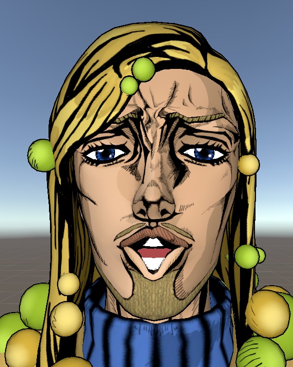 ジョジョリオンの東方 憲助/キングナッシング 3Dアバター (JOJOLION: Norisuke Higashikata / King Nothing 3D Avatar)