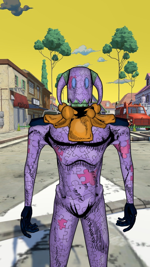 ジョジョリオンの東方 憲助/キングナッシング 3Dアバター (JOJOLION: Norisuke Higashikata / King Nothing 3D Avatar)
