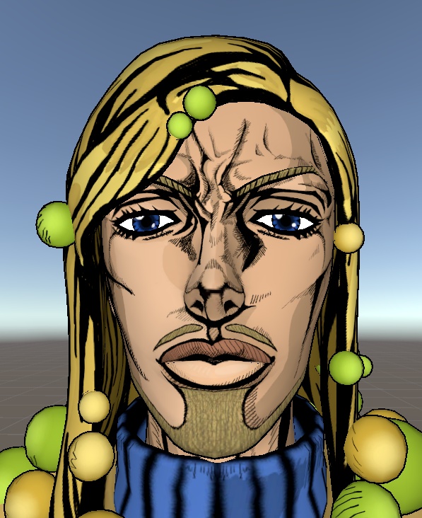 ジョジョリオンの東方 憲助/キングナッシング 3Dアバター (JOJOLION: Norisuke Higashikata / King Nothing 3D Avatar)