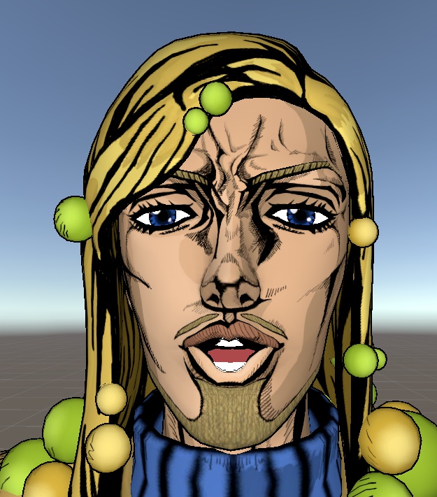 ジョジョリオンの東方 憲助/キングナッシング 3Dアバター (JOJOLION: Norisuke Higashikata / King Nothing 3D Avatar)