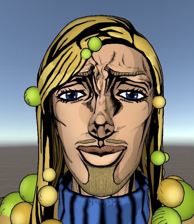 ジョジョリオンの東方 憲助/キングナッシング 3Dアバター (JOJOLION: Norisuke Higashikata / King Nothing 3D Avatar)