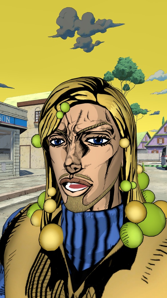 ジョジョリオンの東方 憲助/キングナッシング 3Dアバター (JOJOLION: Norisuke Higashikata / King Nothing 3D Avatar)