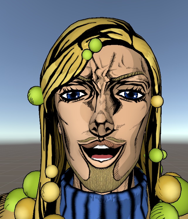 ジョジョリオンの東方 憲助/キングナッシング 3Dアバター (JOJOLION: Norisuke Higashikata / King Nothing 3D Avatar)