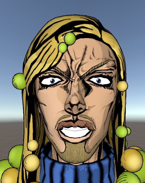 ジョジョリオンの東方 憲助/キングナッシング 3Dアバター (JOJOLION: Norisuke Higashikata / King Nothing 3D Avatar)