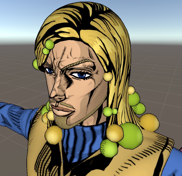 ジョジョリオンの東方 憲助/キングナッシング 3Dアバター (JOJOLION: Norisuke Higashikata / King Nothing 3D Avatar)