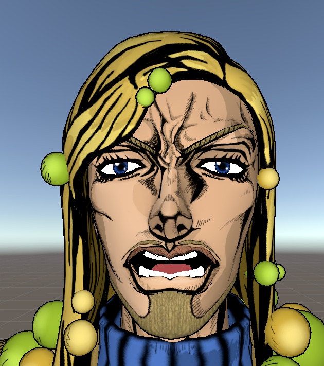 ジョジョリオンの東方 憲助/キングナッシング 3Dアバター (JOJOLION: Norisuke Higashikata / King Nothing 3D Avatar)