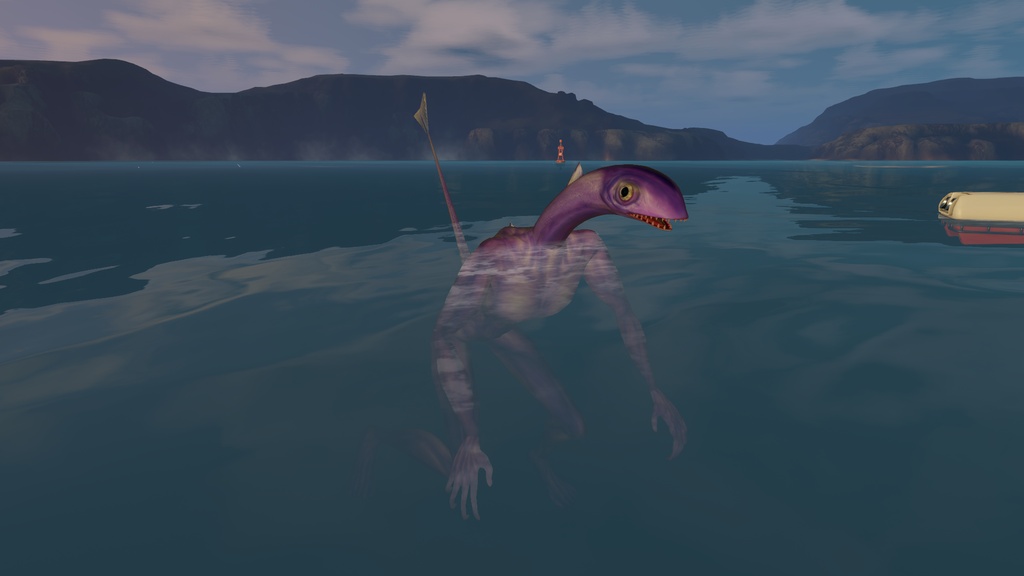 魚人型邪鬼 3Dアバター